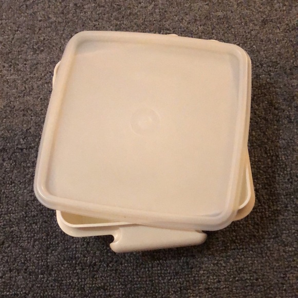 Tupperware Kitchen Vintage 7s Tupperware Square Away Sandwich